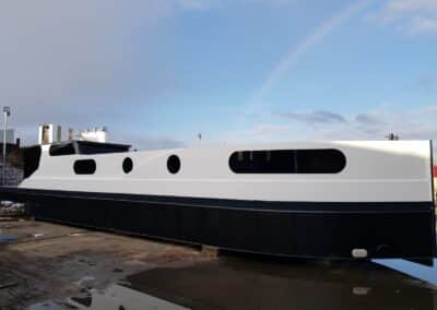 sleek boat windows