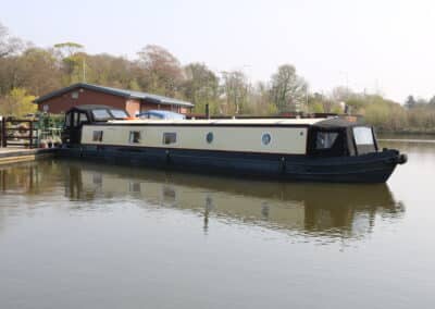 Porthole canal boat windows