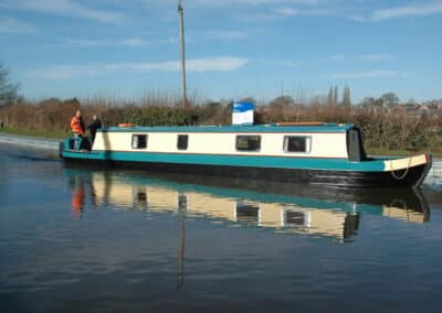 canal boat rectangle windows