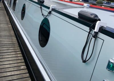 Canal boat porthole Windows